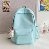 Japanischer Rucksack mit einfachen Buchstaben, lässig, süß, klein, frisch, mit großer Kapazität, für Junior High School, leicht, Studentenrucksack