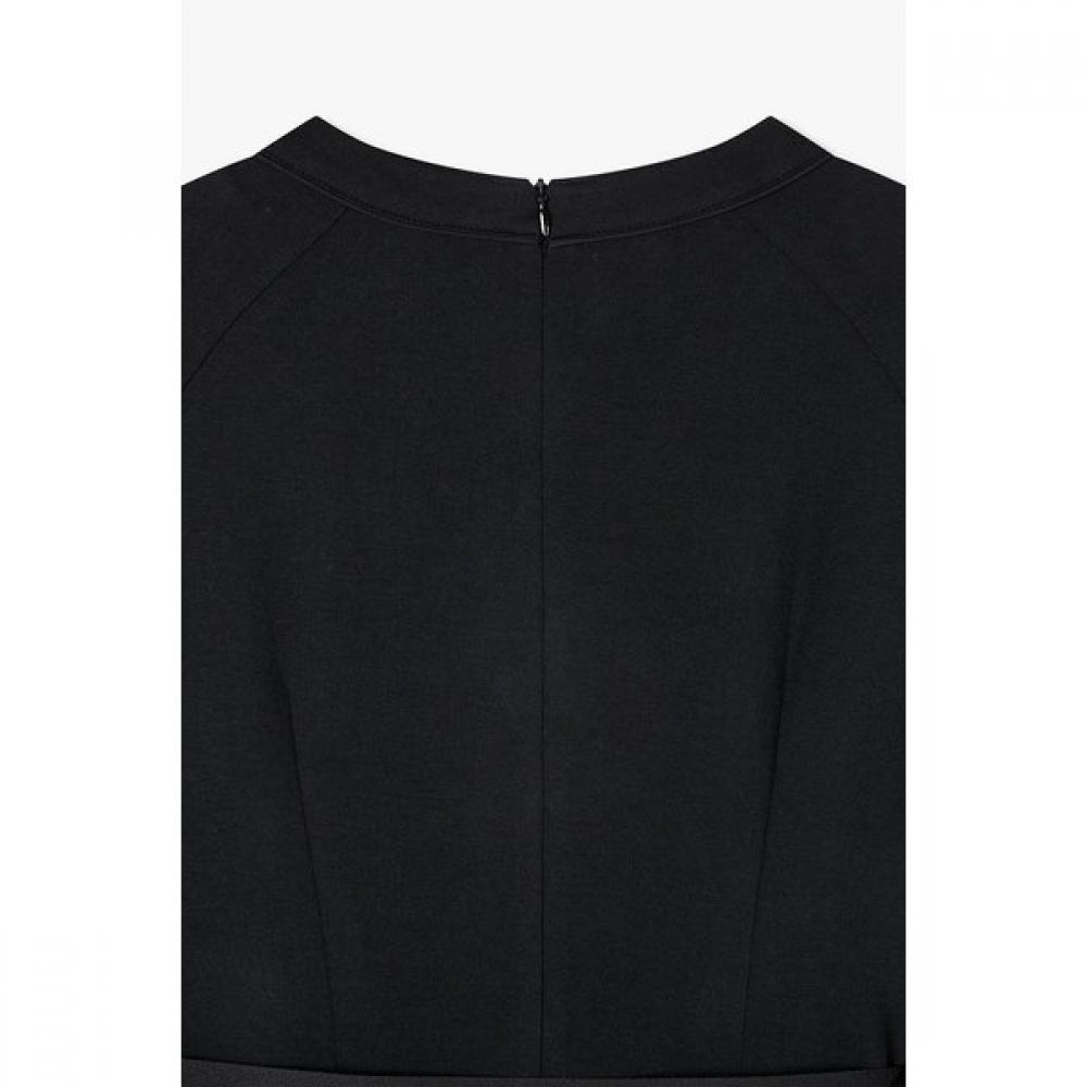 Studio Tomboy Layering Detail Belted Dress  9106141104ar 
