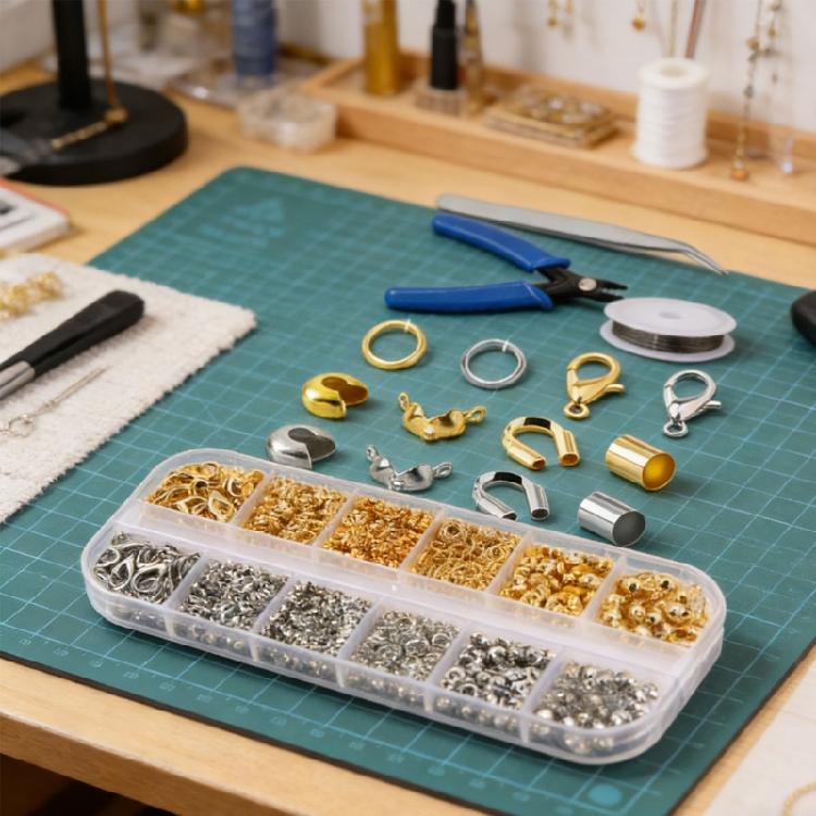 36 Piece Metal Bead Spacer Set In 6 Colors Bracelet Alignment Beads Positioning Beads For Multi Layer Jewelry Designs