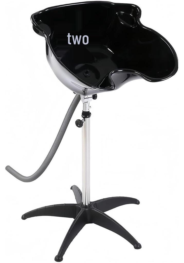 Portable Adjustable Hair Washing Basin with Water Bucket for Salons