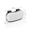 Car Visor Glasses Box For GR Corolla Yaris Aygo Prius RAV4 Crown CHR Camry Auris TRD Auto Sunglasses Storage Case