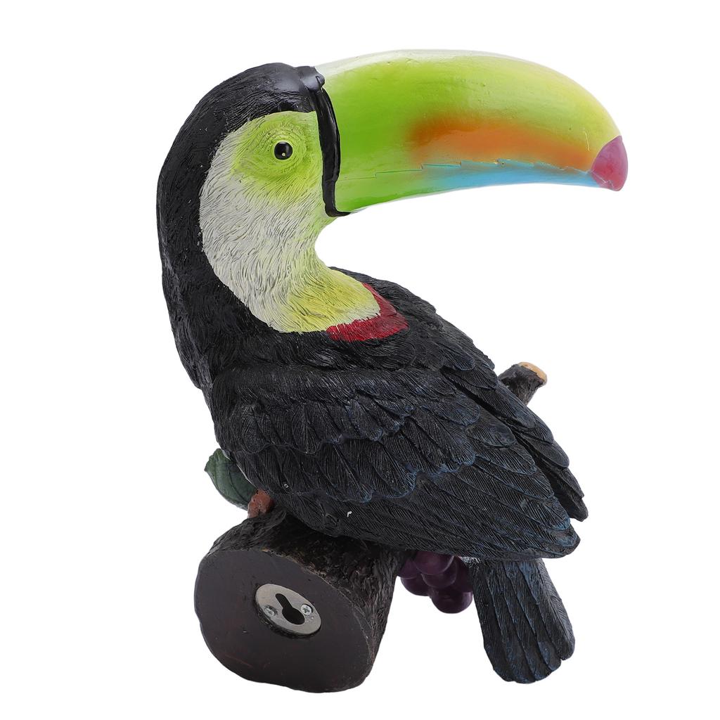 Outdoor Tree Hug Toucan Statue, Exotic Bird Tree Decoration,  ing Resin Face Ornament,  Decor, Art Sculpture for Lawn, Patio, Yard,