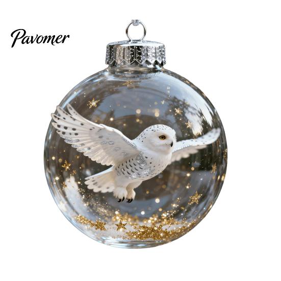 Christmas Tree Decorations 1/4/7Pcs Faux Crystal Glass Bird Ornament Vintage Blown Ornaments Ball Hanging Red Pendant Fireplace Table Decoration Home