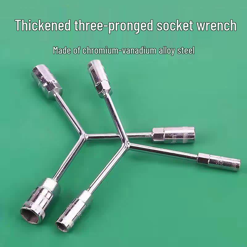 Nanluo Three-Way Y-Socket Wrench
