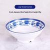 Jiuyue Mei A5 Blue & White Imitation Porcelain Melamine Bowls