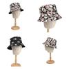 Skull Graffiti Print Bucket Hat Foldable UV Protection Fisherman Cap Breathable Lightweight Unisex Sun Hat Beach Trip