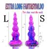 Liquid Silicone Butt Plug Set for Beginner & Advanced, Soft Flexible Realistic Anal Sex Toy for Men & Women