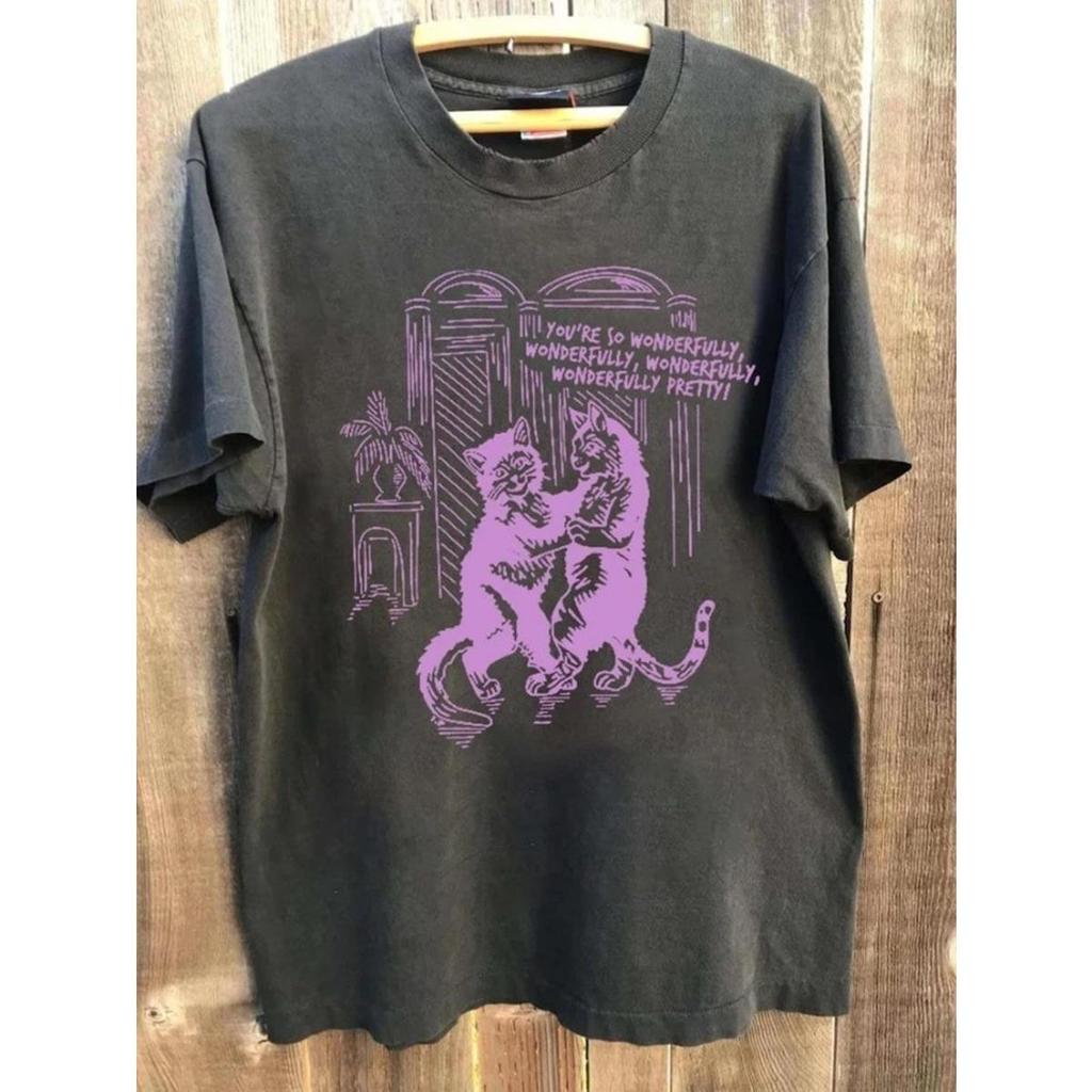 Rock Band The Cure Rock Band Classic Poster Graphic Print T-shirt Men Women Oversized Short Sleeve O-neck Cotton Top Streetwear Harajuku Fashoin Tee