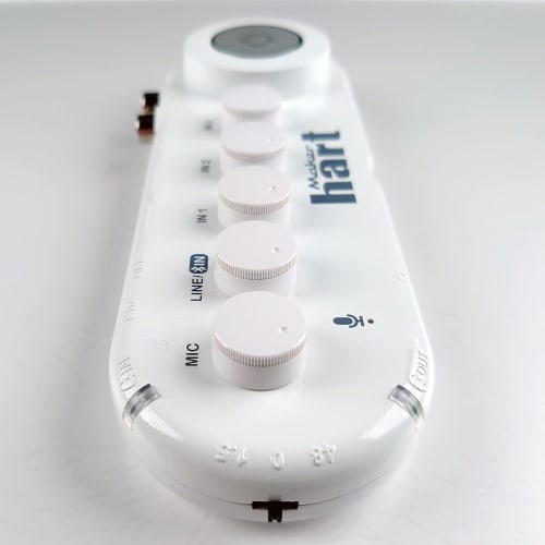 Makerhart Just Combo V 5-Channel Stereo Input/Microphone Input/Bluetooth Input/Output/USB Audio Output/Built-in Microphone/USB Mute/Audio Mixer Interf