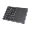Wireless Numeric Keypad Professional 22 Keys Dual Modes   4.2 2.4G Wireless Number Pad with Touchpad for Laptop Desktop PC
