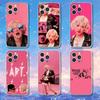 Singer Apt Rose Phone Case For iPhone 17,16,15,14,13,12,11 Pro,Max,Plus,X,XS,XR,SE4,E Mini Transparent Soft Cover