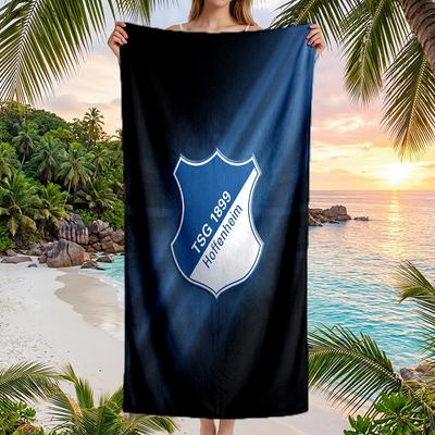TSG Hoffenheim FC Print Quick Dry Beach Towel Microfiber Absorbent Portable Travel Swimming Towel