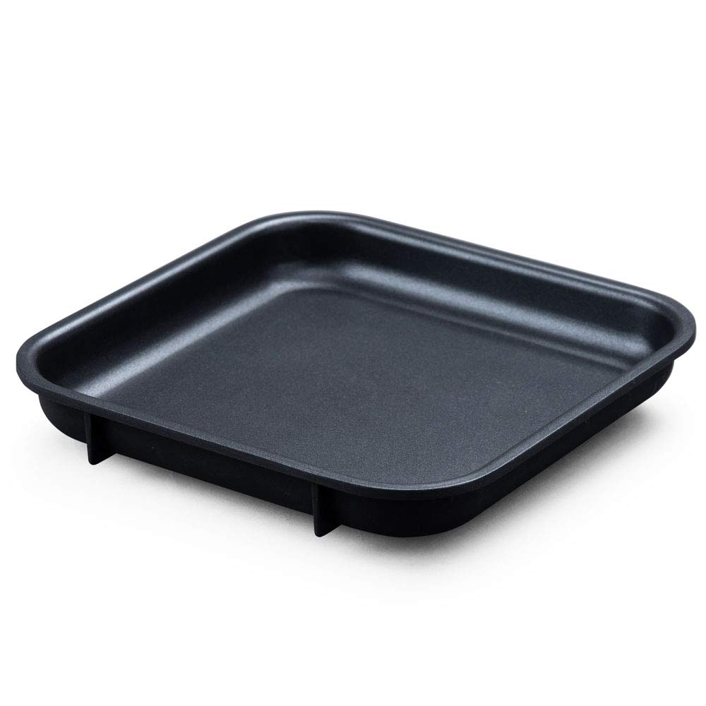 IRIS OHYAMA Hot Plate, Grill Pot, Two-Plate Ceramic Coated Pot, Flat Plate, IGU-P2-D, Orange