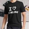 New Shirt I Love Bowling for Bowling Fans Active Logo T-Shirt Funny Size S - 5XL