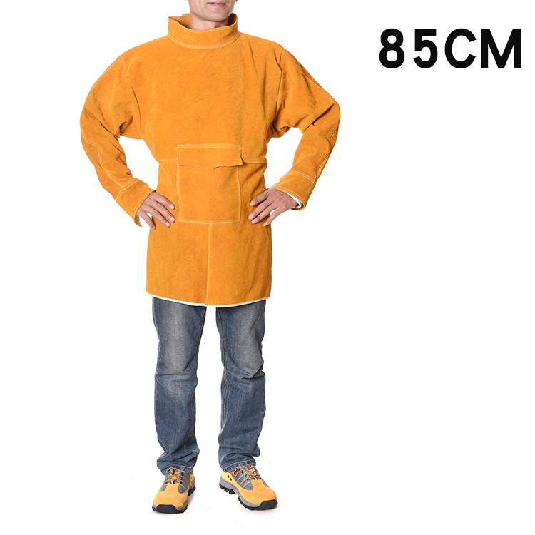 Rindleder Schweißerschürze - Flammenhemmend, Wärmeisolierend, Verbrühschutzanzug für Lichtbogenschweißen