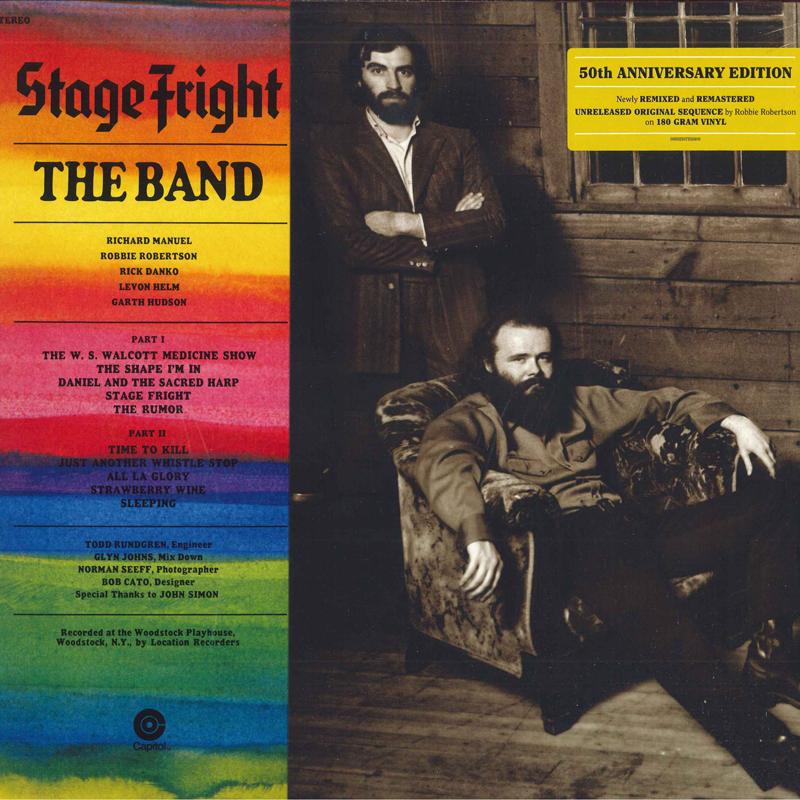 

LP Record BAND - Stage Fright 00602507352400 Capitol Records 2021 Europe Rock