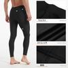Rashguard Trenca Leggings Swimwear Tights Length Amphibious Swimwear Compression Tights Sports Swim Rash Trenca Cool and Quick [Sillictor] Men's 9/10