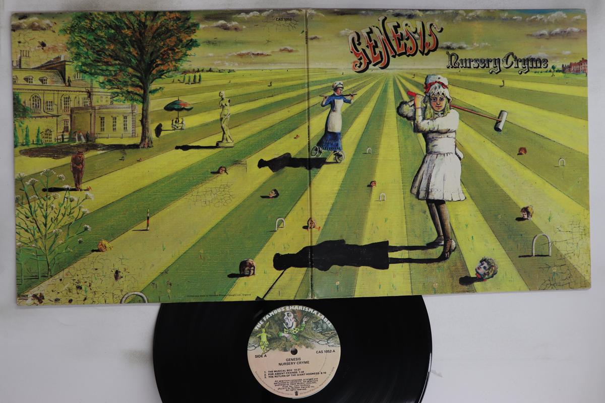 

LP Record GENESIS - Nursery Cryme CAS1052 CHARISMA 1975 US Rock Used