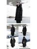 Men's Mid-Length Cotton Padded Jacket - Thickened Winter Coat for 2025 Season