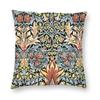 Floral Pattern Bedroom Pillowcase Living Room  Decor Strawberry Thief Red Cushion Cover