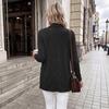 Women's Casual Long Sleeve Open Front Cardigan Knit Sweater with Pockets Lightweight Soft Comfortable Layering Top