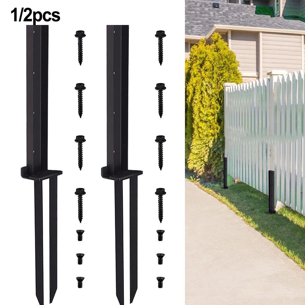 1pc Fence Post Anchor Repair Kit Approx.15.6*15.7*2.4*2.2 Inches