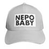 Nepo Baby Baseball Cap Summer Beach Travel Streetwear Hip Hop Trendy Vintage Retro Embroidered