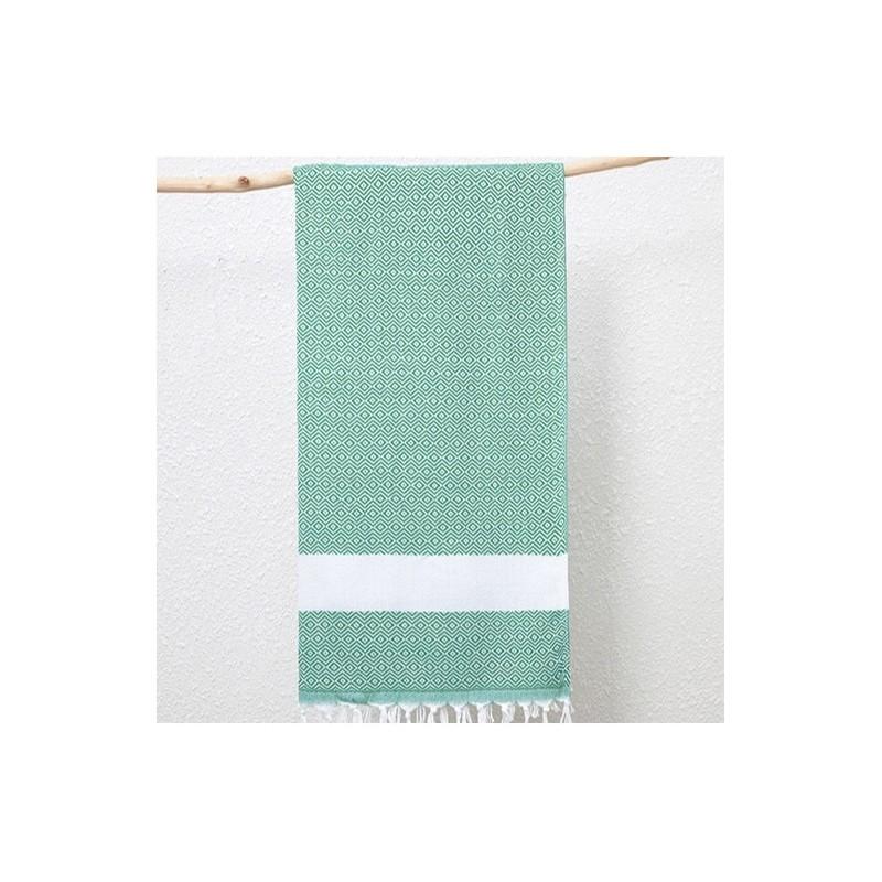 Geometry Pattern Beach Towel With Fast Dry Cotton Blend For Home And Travel Use