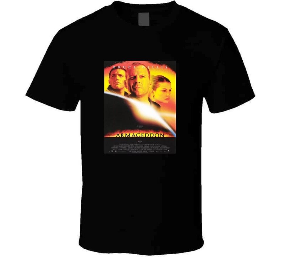 Armageddon Movie Tee Cool Movies T Shirt L