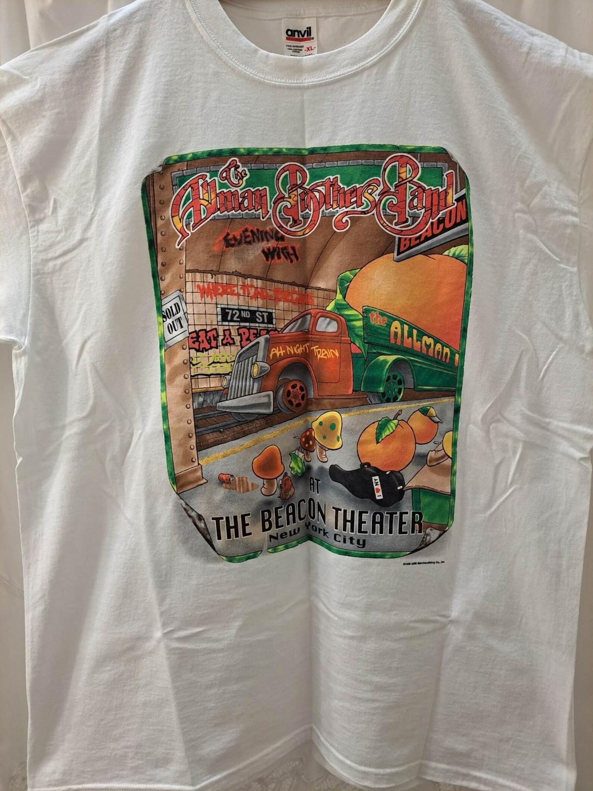 Allman Brothers Band unisex white short sleeve classic style QT4938 S