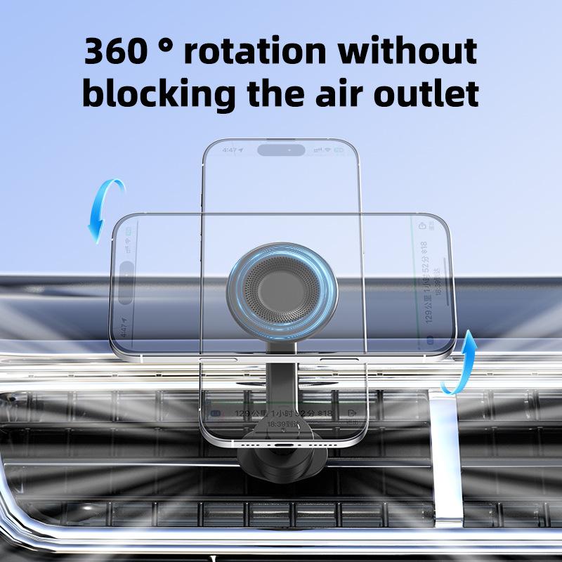 Car magnetic phone holder, strong magnetic type, navigation holder