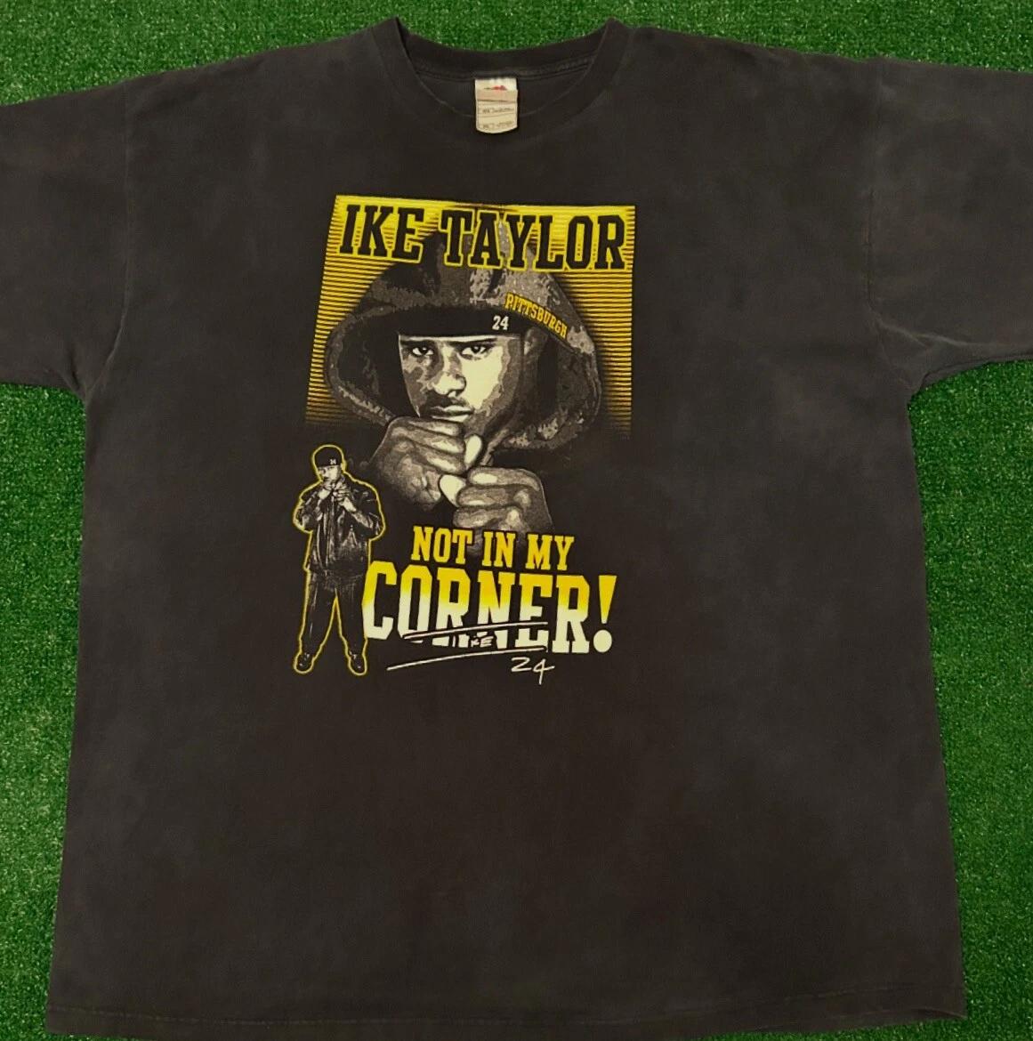 Vintage 90s Pittsburgh Steelers Ike Taylor NFL 2000s VTG Shirt Mens Size XXL S