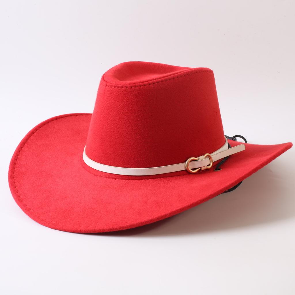 Popolare cappello western da cowboy a tesa larga classico europeo e americano per uomo e donna moda outdoor cappello da cowboy anti-sole cappello jazz