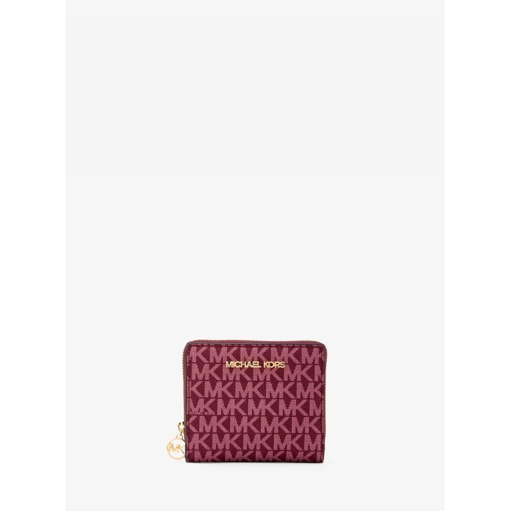 

Кошелек MICHAEL KORS JET SET TRAVEL с подвесками на молнии, средний 35H3GTVF6B6487 Темная вишня