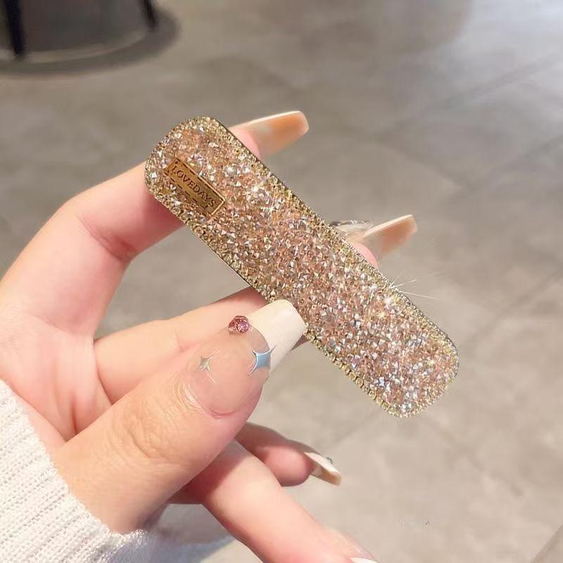 Rhinestone Hair Clip, Side Bangs Clip, Versatile New Style Bobby Pin