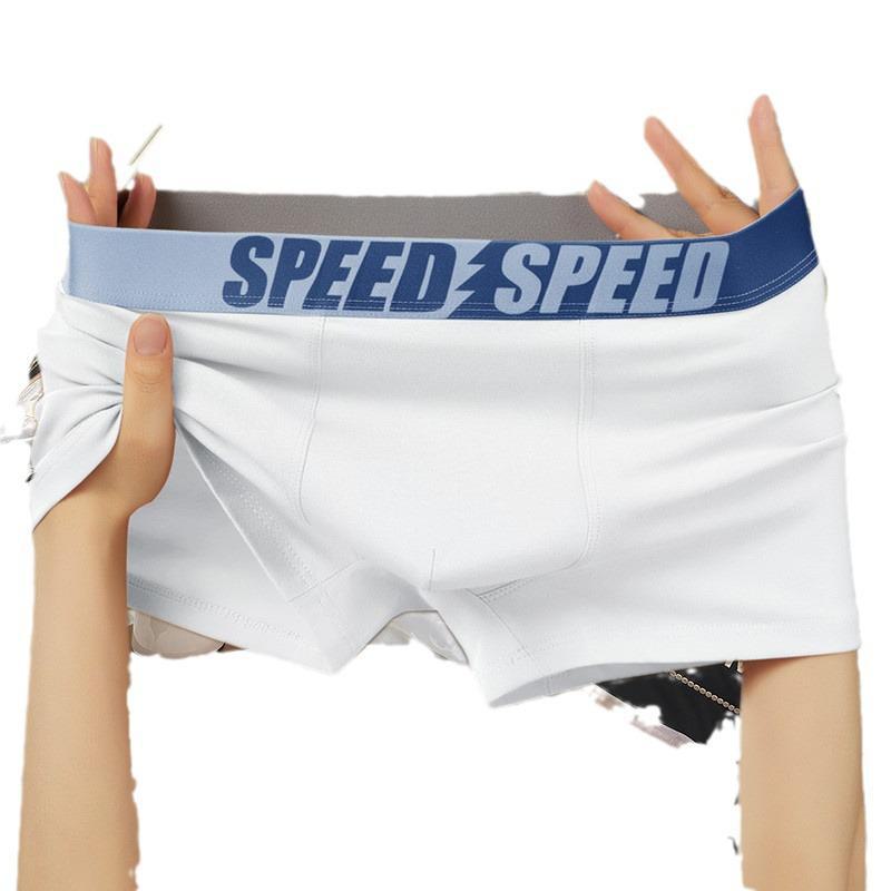 Men's Trendy Boxer Briefs - High-end Underwear for Youth and Students