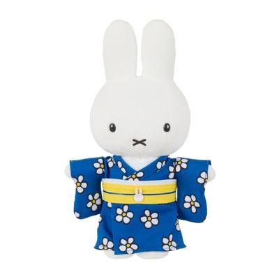 Sekiguchi Japanische Miffy Kimono Plüschfigur mit Blumenmuster 608652