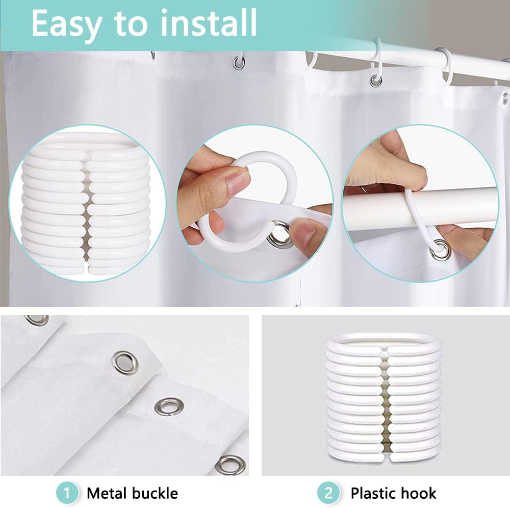 Japan Mount Fuji Körsbärsblom Solnedgång Duschdraperi Bläck Landskap Vågmålning Duschdraperi Badrum Tyg Dekoration