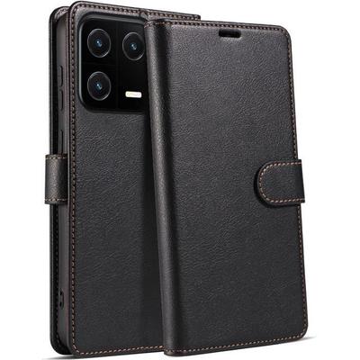 Case for Xiaomi 13 Full Shockproof Leather Effect Wallet Black