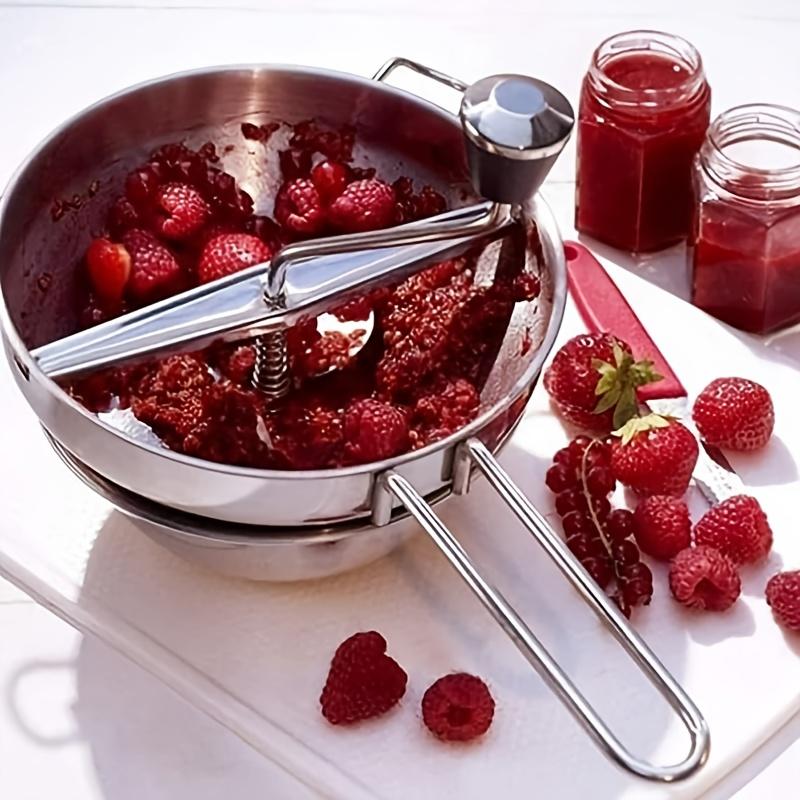 Multifunctional Stainless Steel Food Mill Rotary Mill Vegetable Strainer Tomatoes Masher Grinder With Milling Discs Kitchen Tool