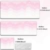 Gaming Mousepad Pastel Cloud HD Desk Mat Kawaii Cartoon Pink Mouse Pad 30x80cm Rubber Rugs Extended Gamer Lock Edge Keyboard Mat