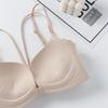 1118 Traceless Steel Rim Front Buckle Bra, Small Breasts Show Large Collection, Double Breasts, Beautiful Back Underwear, Women's Medium Thickness