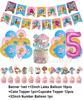 Cartoon Comedy G-Gumball Birthday Party Decorations Colorful Number Balloon Cake Topper Amazing World Party Supplies Kid Gifts