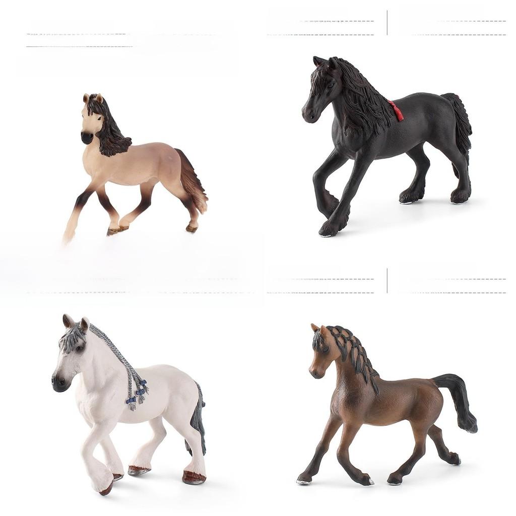Andalusian Horse Handcrafted Static Model For Animal Collectors And Decor