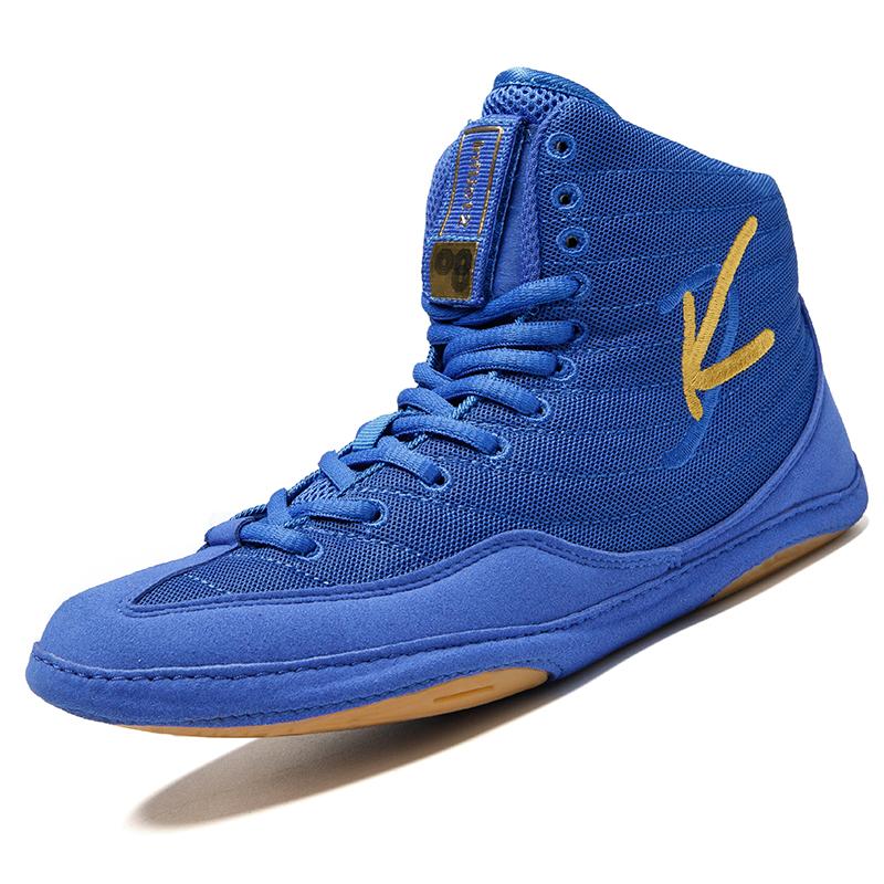 Vysoké Pánské Boxerské Boty Prodyšné Bojové Zápasnické Boty Dámské Protiskluzové Sanda Tenisky Síťované Boxerské Tréninkové Boty