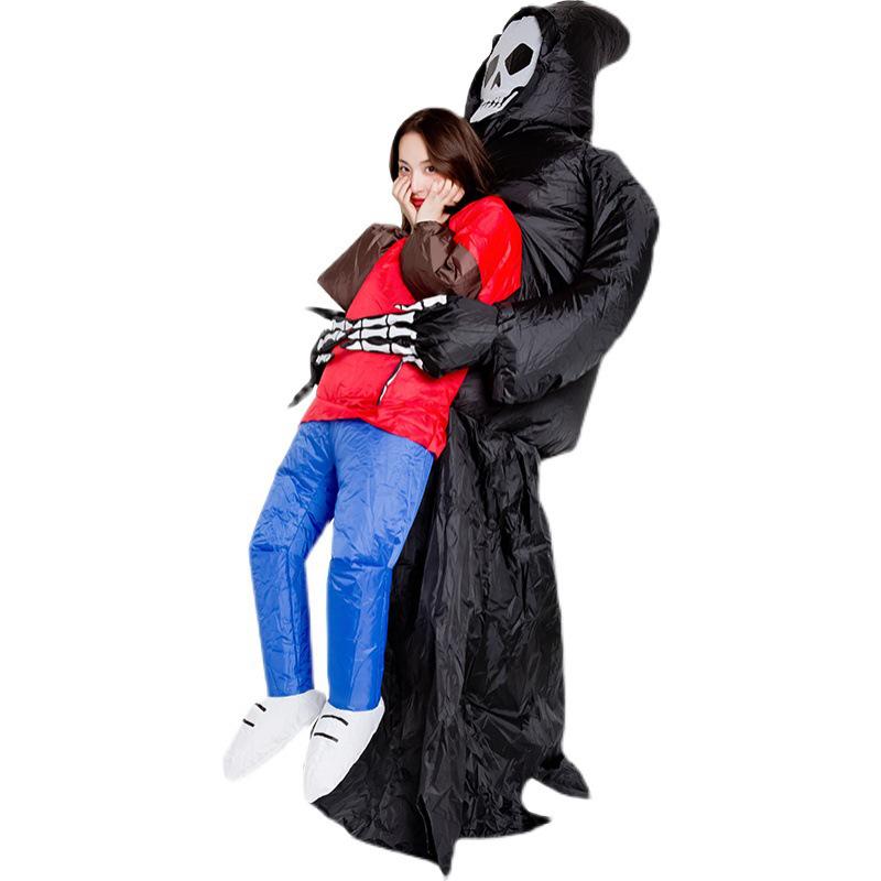 

Надувной костюм инопланетного призрака для объятий для сценического выступления на Хэллоуин и Рождество