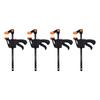 4PCS Quick Release Spreader Clamps Adjustable Grip Clamps for Woodworking Fixture and Installation 19.5cm 4 Pack