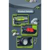 1/14 Children's Inertia Pull-Back Car Model Toy Engineering Car Model Fire Truck Model Car Boy Gift