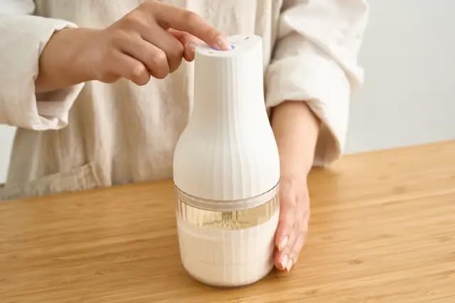 Kai Brand KAI Automatic Fresh Cream Whipper Fresh Cream NAMACRICH Compact Whipping Cream Cordless Rechargeable Charging Cable Included DK5150 USB-C