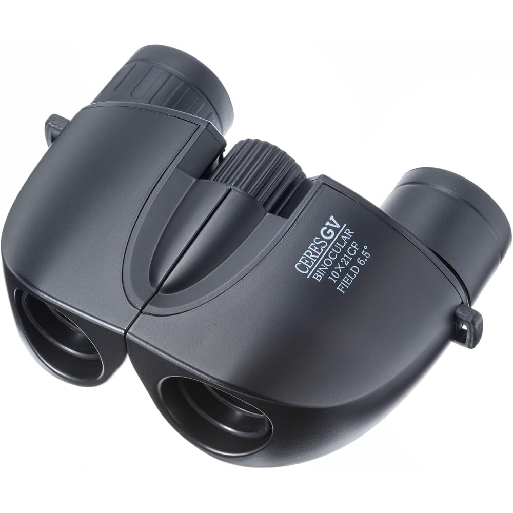 Kenko CERES-GV 10X21 Binoculars, 10x Magnification, Black, 408971